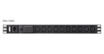 Aten PE0110S čierna / PDU / 1U / 10x C13 / vstup C14 / 100-240V / 10A (PE0110SG-AT-G)
