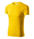 Tričko unisex žlté 3XL