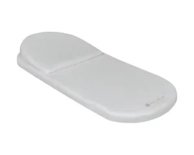 KikkaBoo Matrac do kočíka z pamäťovej peny s vankúšikom 75x30 cm Airknit Grey (31107010020KB)