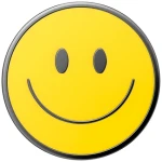PopSockets PopTop Combo Enamel Be Happy žltá / Držiak telefónu / PopBase + PopTop + PopChain (810049)