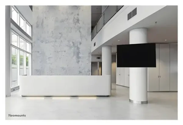 Neomounts WL30S-910BL16 čierna / Stĺpový držiak TV / 40-75" / fixný / zamykateľný / nosnosť 50 kg (WL30S-910BL16)