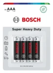 BOSCH R03SHD4B/00 Super Heavy Duty AAA / Batérie / Alkalické / LR03 / 4 ks (8594162800322)