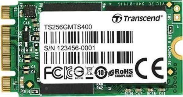 Transcend MTS400 256GB M.2 2242 SATA III (TS256GMTS400)