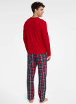 Henderson Core 40950 Glance pyžamo dĺžka/r M-3XL červená XXL