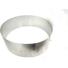 Nastaviteľná kruhová forma 31-41 cm (výška 14 cm) - DR ranty - DR ranty