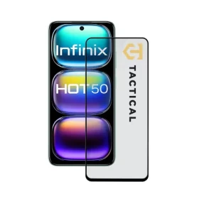 Tactical Glass Shield 5D sklo pre Infinix Hot 50 4G Black (57983124725)