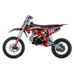 Mamido Detská benzínová motorka RamiGO ULTRA 66 125CC červená
