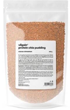 Vilgain Protein Chia Pudding – Kakao a škorica 480 g