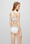 Dámska športová podprsenka BOSS Bralette s vypchávkami 50469628-100 - HUGO L