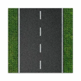 BRIXIES PLUS 225.005 Dizajnová podložka na stavanie - rovná cesta 25,5 x 25,5 cm