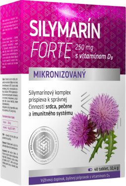 Silymarin forte + vitamin D3