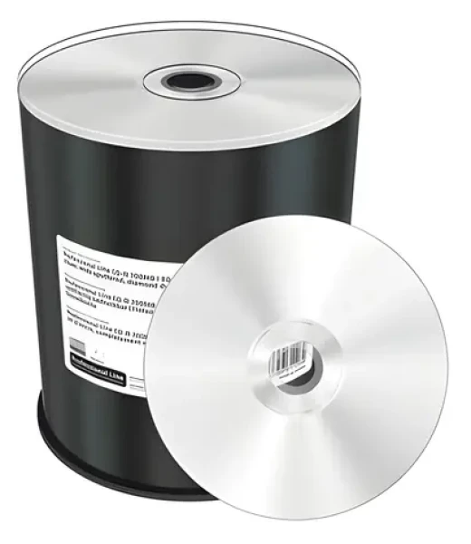 MediaRange CD- R 700MB 52x spindl 100 ks / Inkjet Printable / strieborná (MRPL515)