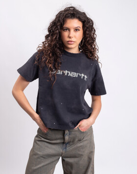 Carhartt WIP W' S/S Painter T-Shirt Black destroy wash M