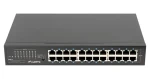 Lanberg RSGE-24 / Switch / 24- Port 10/100/1000 Mbit / Rack 19" / Nespravovaný (RSGE-24)