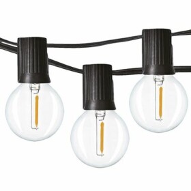 Solight LED vonkajšia reťaz s žiarovkami / 25 žiaroviek / 15m +5m / 20W / teplá biela (8592718032364)