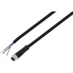 TRU COMPONENTS prívodný kábel , TC-13751948, piny: 4, 5 m, 1 ks; TC-13751948
