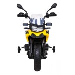Mamido Detská elektrická motorka BMW F850 GS žltá