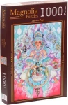 MAGNOLIA Puzzle Biely králik