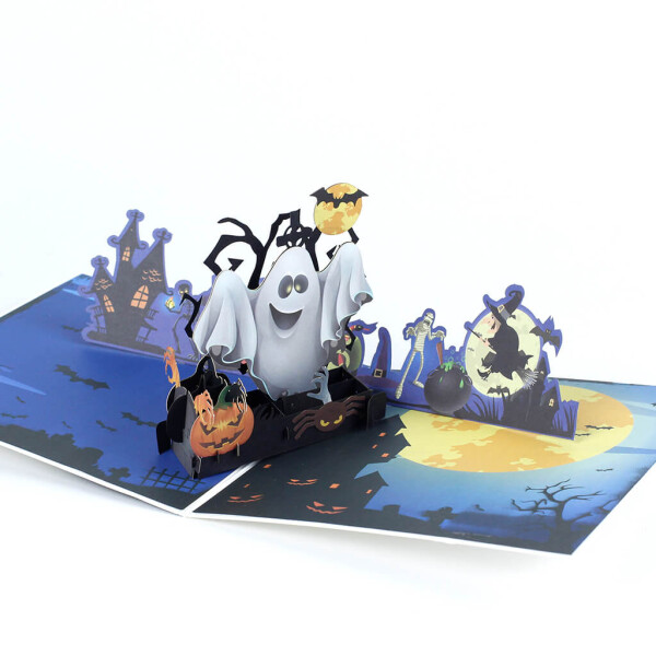 Veselá Stena 3D prianie Halloween párty