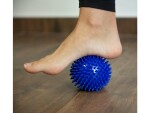 Rehabiq Masážna loptička ježko, 10 cm, modrá