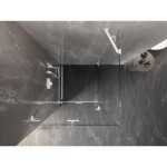 MEXEN/S - Lunar-F sprchovací kút skladacie dvere ľavá 80 x 80, transparent, biela 836-080-080-20-00-L