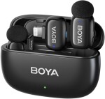 Boya Boya Mini-15 Ultracompact 2.4GHz Wireless Microphone System with Lightning plug(Black)
