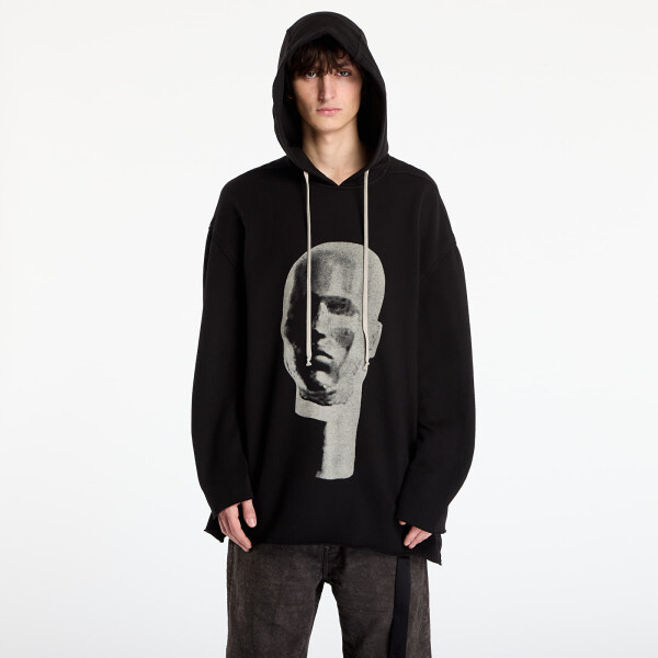 Mikina Rick Owens DRKSHDW Peter Hoodie Black/ Pearl S