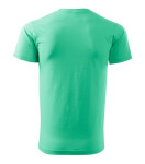 Ťažké nové tričko unisex mentolové XL