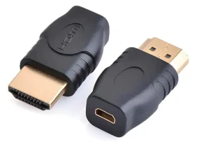 OEM Redukcia micro HDMI Typ D (F) - HDMI Typ A (M) / Redukcia / Full HD 1080p / pozlátené konektory (kphdma-26)