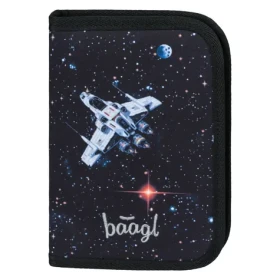 BAAGL Školský peračník jednoposchodový Pixel Space (A-34868)