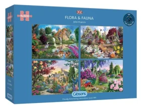 GIBSONS Puzzle Flora Fauna