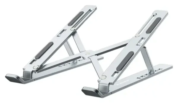 Wozinsky WDCX-X8S strieborná / Stojan na notebook / nastaviteľný / skladací