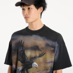 Tričko REPRESENT Chrome Flight T-Shirt UNISEX Stained Black XL