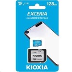 KIOXIA EXCERIA microSDXC 128GB + adaptér / Class 10 / UHS-I U1 / čítanie: 100MBs (LMEX1L128GG2)