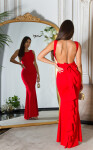 Sexy Koucla Red Carpet Dress with WOW back green Einheitsgroesse