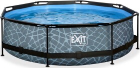 Exit Toys Stone pool Bazén s filtráciou 300x76 cm