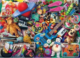 GIBSONS Puzzle Milujeme 80. roky