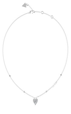 Guess Dámsky oceľový náhrdelník Love Me Tender JUBN03241JWRHT/U