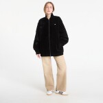Mikina adidas Brushed Twill Oversized Firebird Track Top Utility Black M