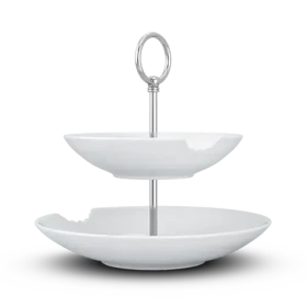 FIFTYEIGHT Servírovací stojan Food-Tempel / Detský riad / 2 poschodia / hlboké taniere (T023501)