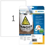 Herma Outdoor etikety A4 biele matné / Etikety / vodeodolné / 210x297 mm / 10 ks (9500)