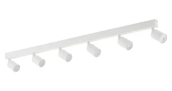 TK Lighting Top biela / Bodové svietidlo / 6x GU10 / max. 10W (6878)