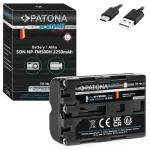 Patona NP-FM500H Platinum / Batéria pre foto Sony / 2250 mAh / Li- ION / USB-C nabíjanie (PT1374)