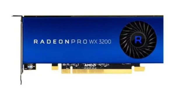 AMD Radeon Pro WX 3200 / Grafická karta / 4GB GDDR5 / PCIe 3.0 x16 / 4X miniDP / 65W (100-506115)