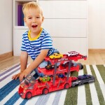 Nákladný automobil s návesom na prepravu automobilov MalPlay