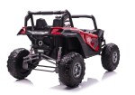 Mamido Detské elektrické auto Buggy UTV-MX 4x4 Spider lakované červené