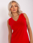 Dámske šaty TW SK BL R1042.02 Red - Och Bella XL červená