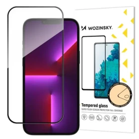 Wozinsky Full Glue / Tvrdené sklo / Apple iPhone 16 / Lepenie cez celý displej