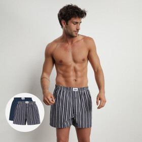 Pánské volné boxerky ks BOXER 2x šedá model 17640099 DIM Velikost: