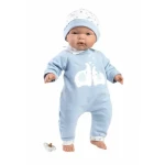 Llorens 13847 JOEL - realistická bábika bábätko s mäkkým látkovým telom - 38 cm